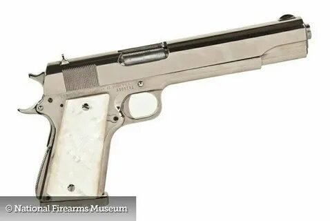 Silver Heat custom LAR Grizzly 1911 45 win mag, for the movi