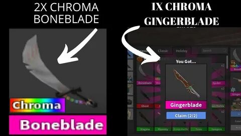 Roblox Mm2 Chroma Gingerblade