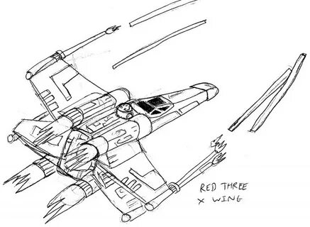 x wing fighter the force awakens star wars coloring page for