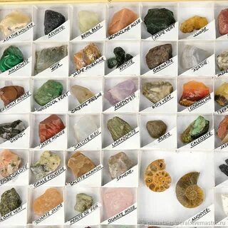 Большая коллекция натуральных камней и минералов - заказать 