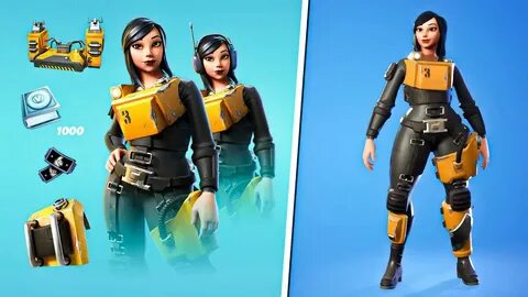 NEW* Machinist Mina Pack - Fortnite STW Machinist Mina Pack 