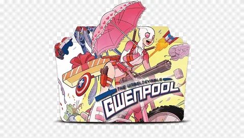 Gwenpool Folder Icon 1, Gwenpool 1, png PNGEgg