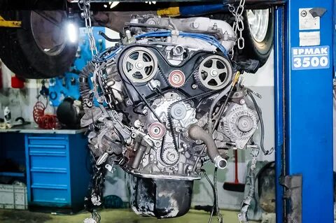 Toyota Four Runner 5 VZ FE Обслуживание двигателя и установк