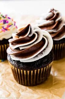 Chocolate Cupcakes with Vanilla Frosting - Sally's Baking Ad