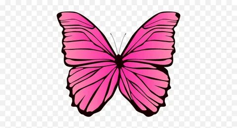 Pink Butterfly Design - Transparent Png U0026 Svg Vector Fil
