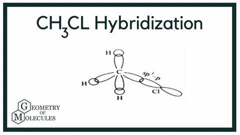 Hybridization of CH3Cl (Chloromethane) - YouTube
