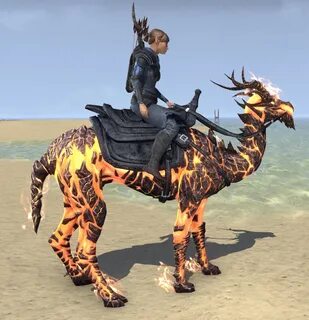 ESO Fashion Flame Atronach Camel (Elder Scrolls Online)