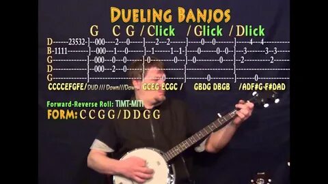Dueling Banjos - Banjo Cover Lesson with TAB - YouTube