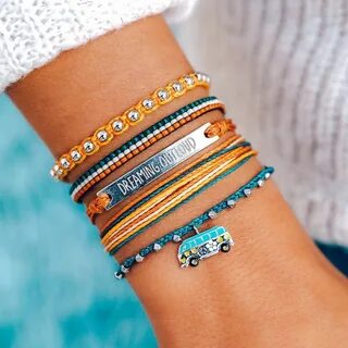 Dreaming Outloud II Pack Pura vida bracelets, Pura vida, Bra