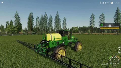 FS19 John Deere 4730 sprayer v2.5 - Farming Simulator 17 mod