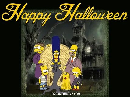 Simpsons Halloween Wallpapers - Wallpaper Cave
