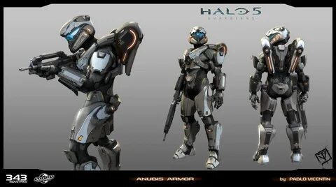 pablo vicentin - Halo 5 Guardians Anubis Armor