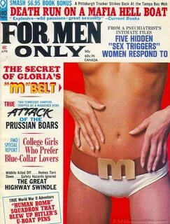 For Men Only April 1971 Magazine, For Men Apr 1971