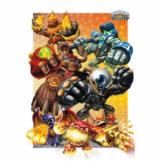 Skylanders Giants Characters - Lenticular Poster - 47 x 67cm