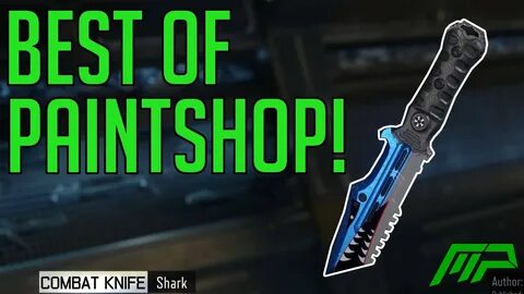 "SHARK KNIFE" BEST of Black Ops 3 Paint jobs! Ep1 (CoD Bo3 P