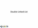 Double Linked List. - ppt download