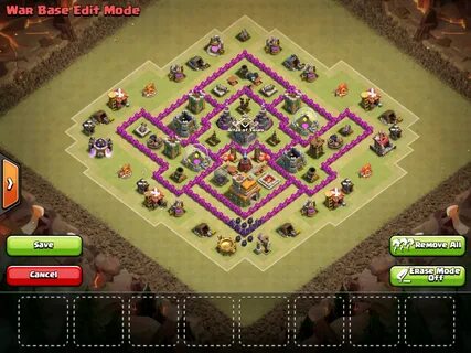 New TH7 Bases with 3 Air Defenses!