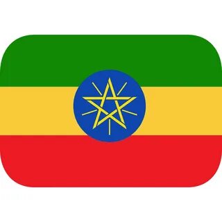 Ethiopia flag emoji clipart. Free download transparent .PNG 