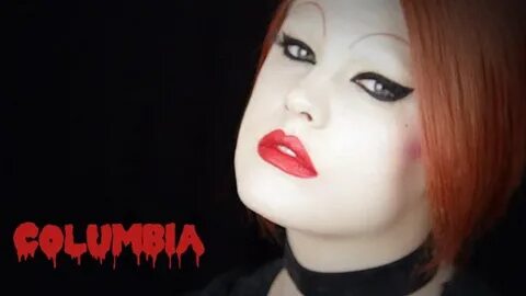 The Rocky Horror Picture Show Columbia Make Up Tutorial!!!!!