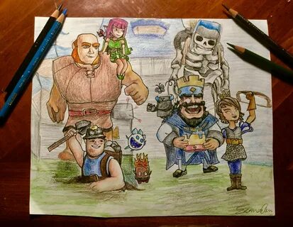 Clash Royale Fan Art - Clash Royale Arena