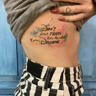 40+ Disney Quote Tattoos That Are Practically Perfect in Eve
