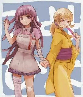 Mikan tsumiki x Hiyoko saionji Psycho girl, Danganronpa, Ani