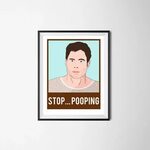 Parks and Rec chris Traeger stop Pooping Parks Etsy Parks n 