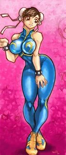Chun-Li From Street Fighter.