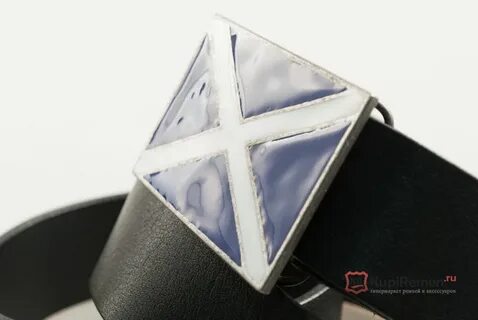 Ремень с пряжкой "ST. ANDREWS CROSS FLAG" (Крест Св. Андрея 