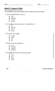 Wordly Wise Book 5 Lesson 16 Answer Key - magicheft