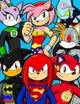 Sonic League of Justice Sonic, Justice league, Sonic art