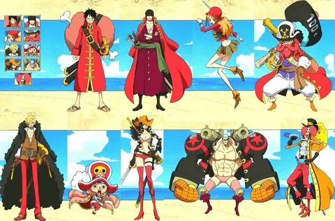 One Piece Film Z Mugiwara Pirates Personajes de one piece, P