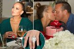Sale jlo engagement ring arod in stock