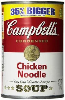 Image result for campbell's chicken noodle soup 30% bigger C