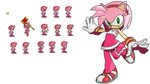 Amy Rose Sprite - Floss Papers