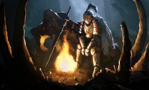 Ds Art Dark Souls 2 Dark Souls Bonfire фэндомы - Mobile Lege