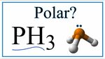 Is PH3 Polar or Nonpolar? (Phosphorus trihydride)