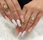 41+ Classy Nude Coffin Nails Designs That You Can Copy Today