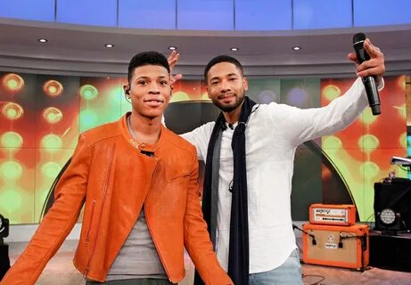 The Hottest Celebs Out & About Jussie smollett, Bryshere gra