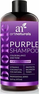 ArtNaturals Purple Shampoo for Blonde Hair - (16 Fl Oz/473ml