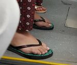 Candid caption of nice chubby girl feet - 21 Pics
