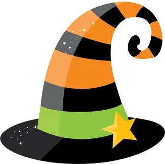 Cards - Halloween Clipart Witch Hat - (1186x1276) Png Clipar