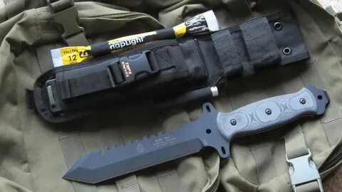 Tops Knives Surv-Tac 7 - YouTube