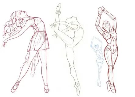 Ballet poses Drawing Reference and Sketches for Artists