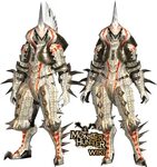 White Fatalis Z Armor (Blade) Monster Hunter Wiki Fandom