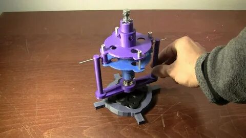 3D printed motorized gyroscope - YouTube