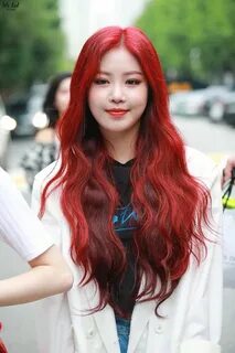 Soojin Red Hair / Soojin #gidle #g_i_dle #kpop Kpop girls, K