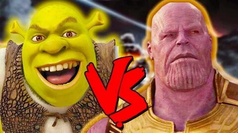 Thanos Vs Shrek Army - Epic Battle - Mortal Kombat Costume S