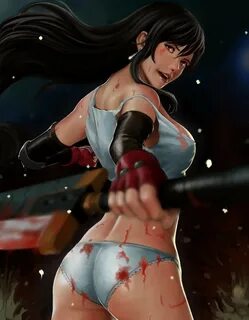 ArtStation - Tifa Lockhart Sexy Blood