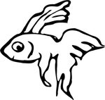 crown png black and white - Gold Crown Clipart - Betta Fish 